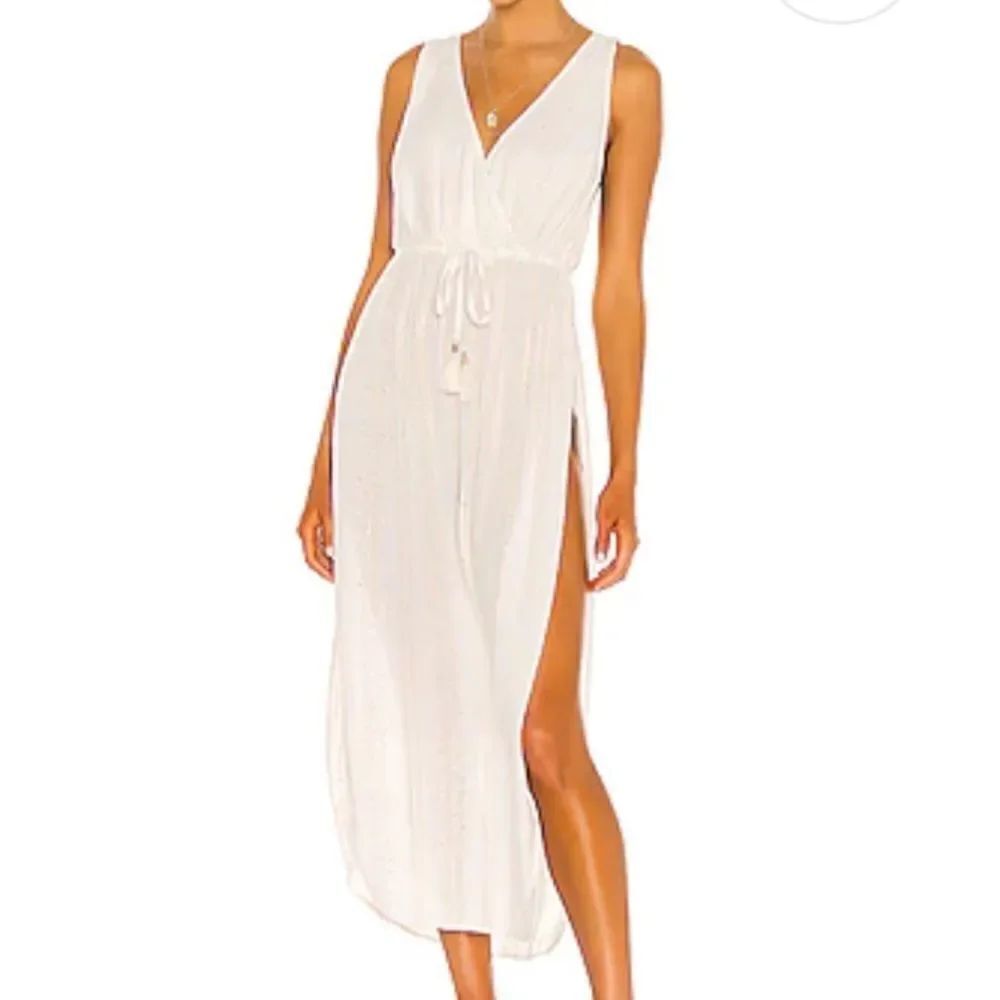 white  coverup  dress